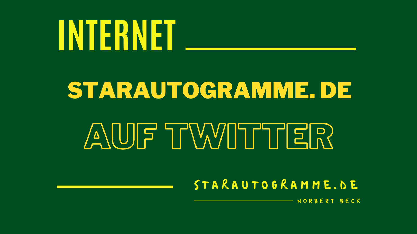 starautogramme.de auf twitter