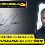 Warum Selfies die Seele des Autogrammsammelns zerstören